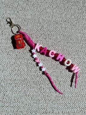 Cars Inspired Chunky Keychain